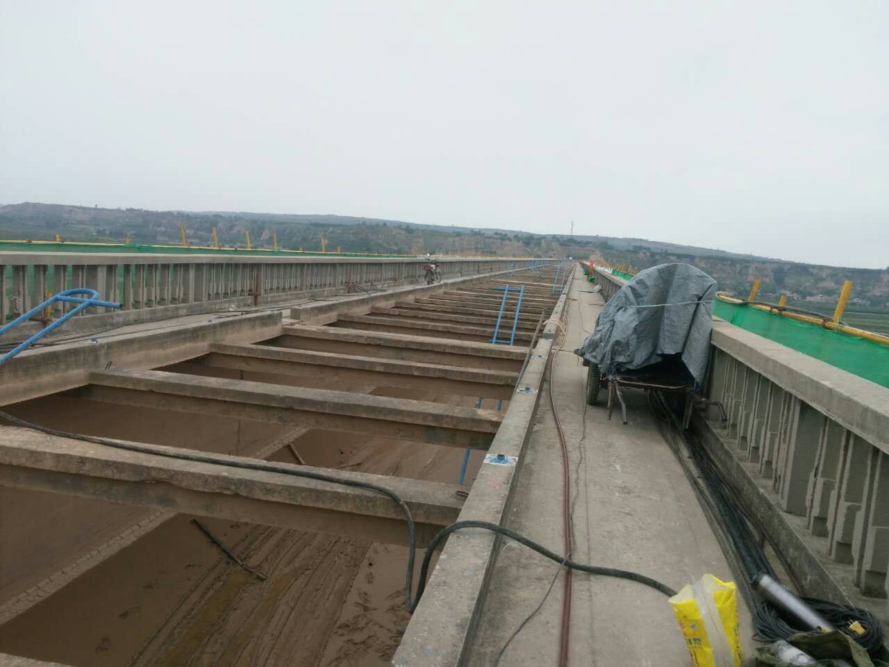 蒲城洛河渡槽切割工程